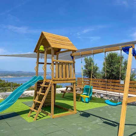 Villa Despina - Marathia View Private Luxury Villa Marathias  Екстер'єр фото