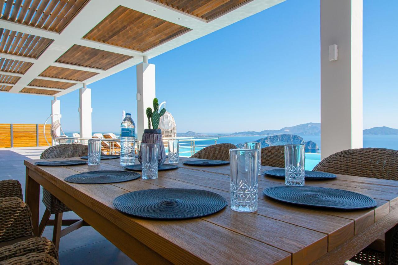 Villa Despina - Marathia View Private Luxury Villa Marathias  Екстер'єр фото