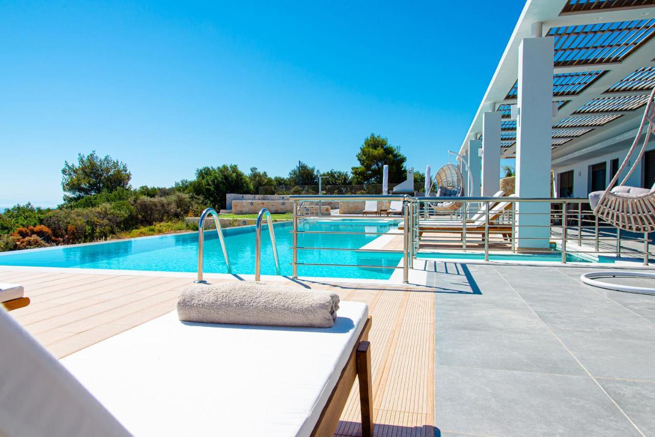 Villa Despina - Marathia View Private Luxury Villa Marathias  Екстер'єр фото