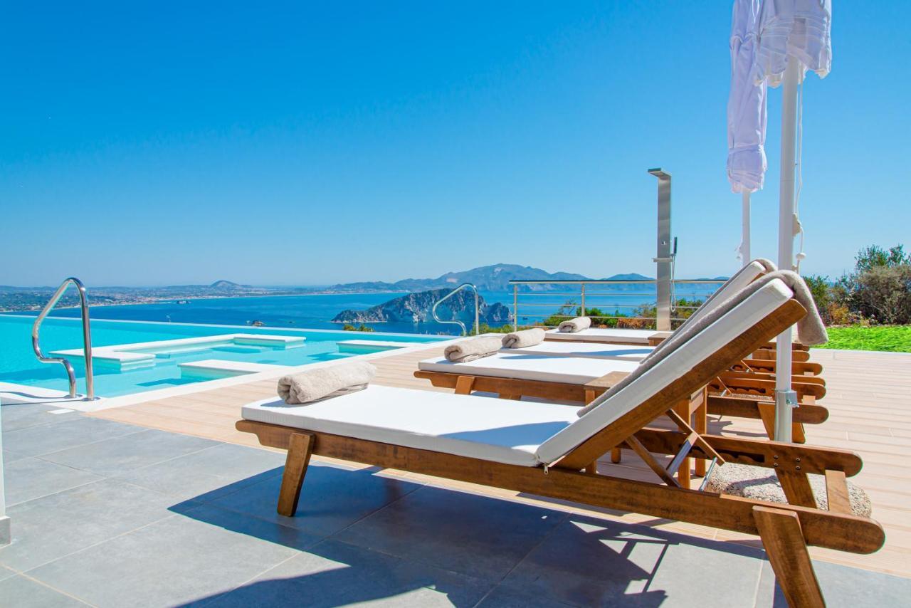 Villa Despina - Marathia View Private Luxury Villa Marathias  Екстер'єр фото