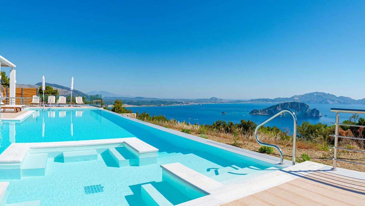 Villa Despina - Marathia View Private Luxury Villa Marathias  Екстер'єр фото