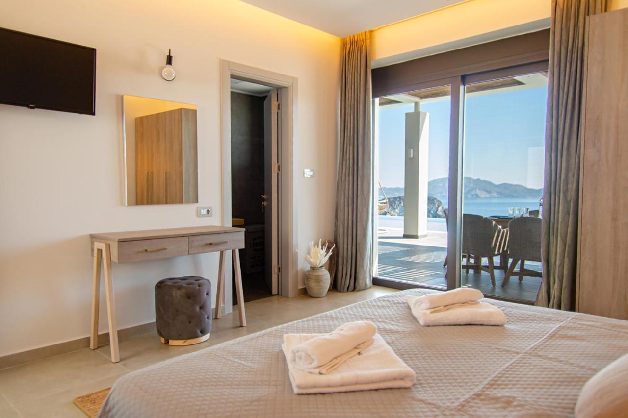 Villa Despina - Marathia View Private Luxury Villa Marathias  Екстер'єр фото