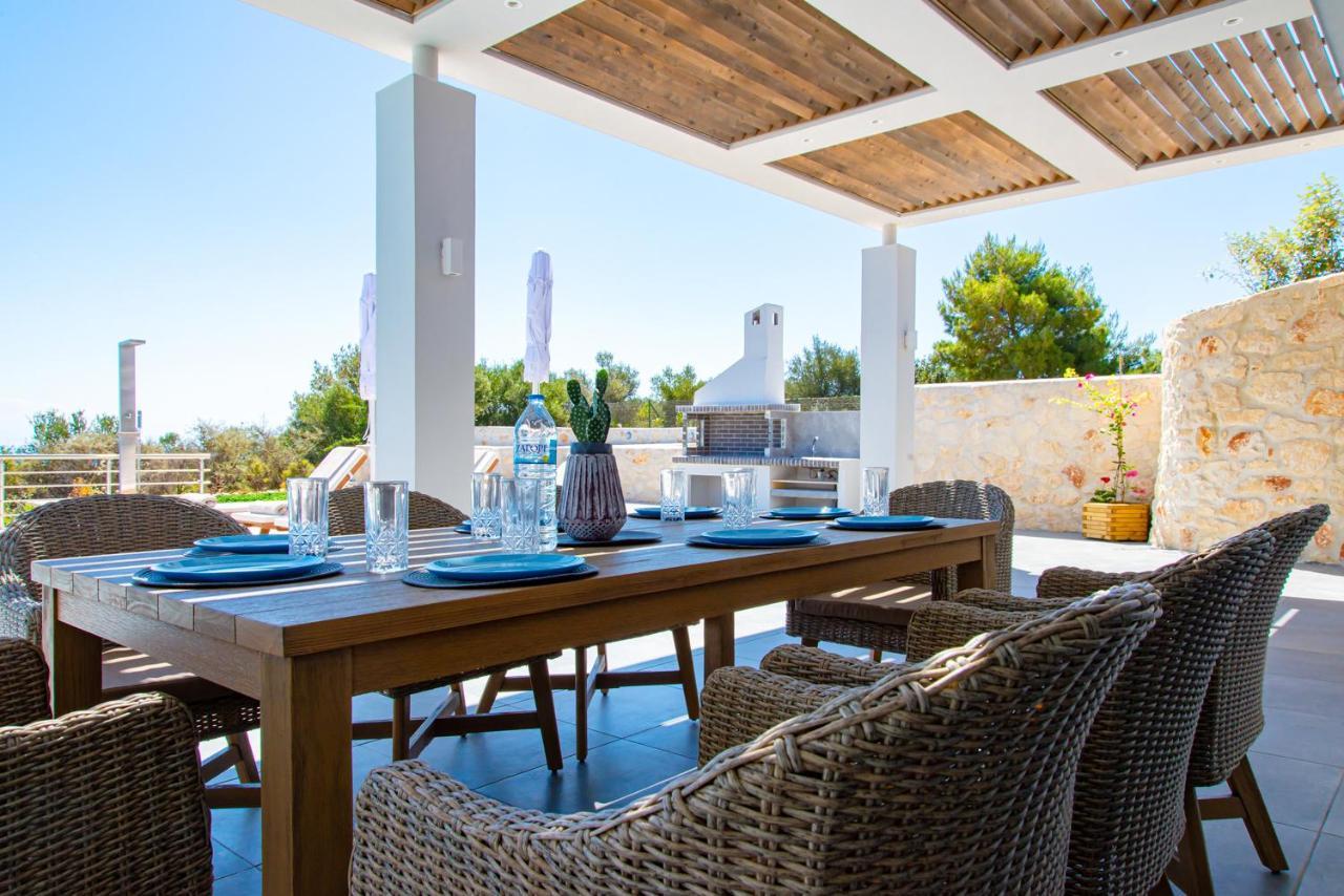 Villa Despina - Marathia View Private Luxury Villa Marathias  Екстер'єр фото