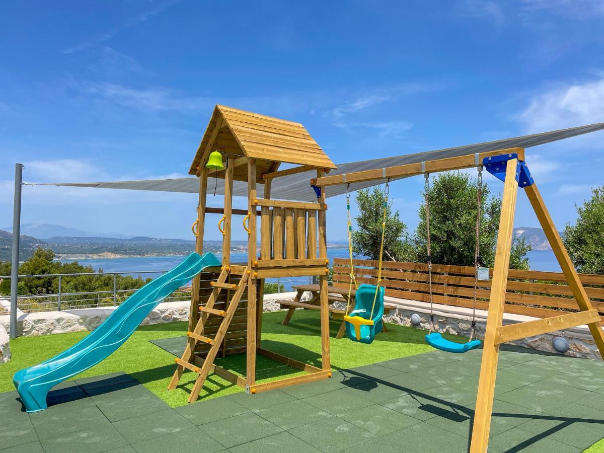 Villa Despina - Marathia View Private Luxury Villa Marathias  Екстер'єр фото