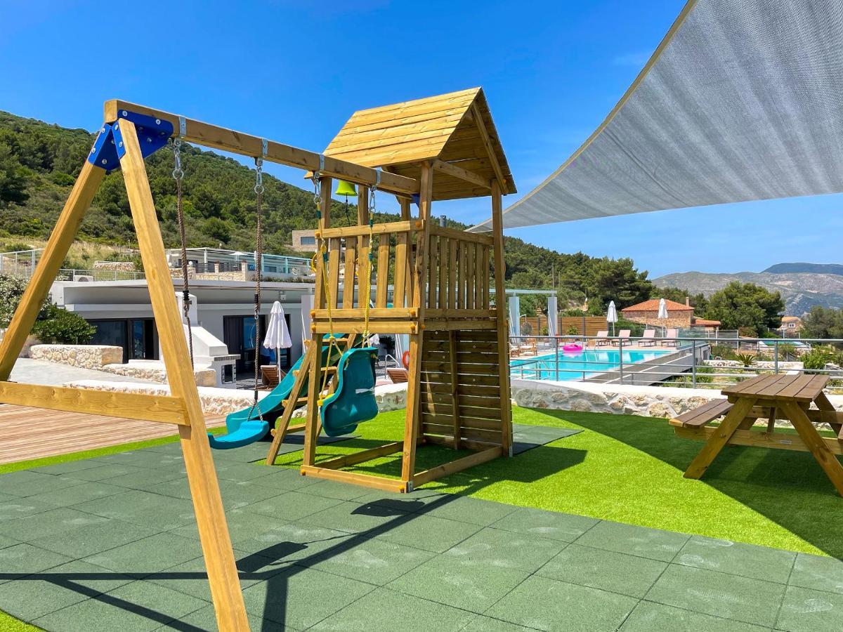 Villa Despina - Marathia View Private Luxury Villa Marathias  Екстер'єр фото